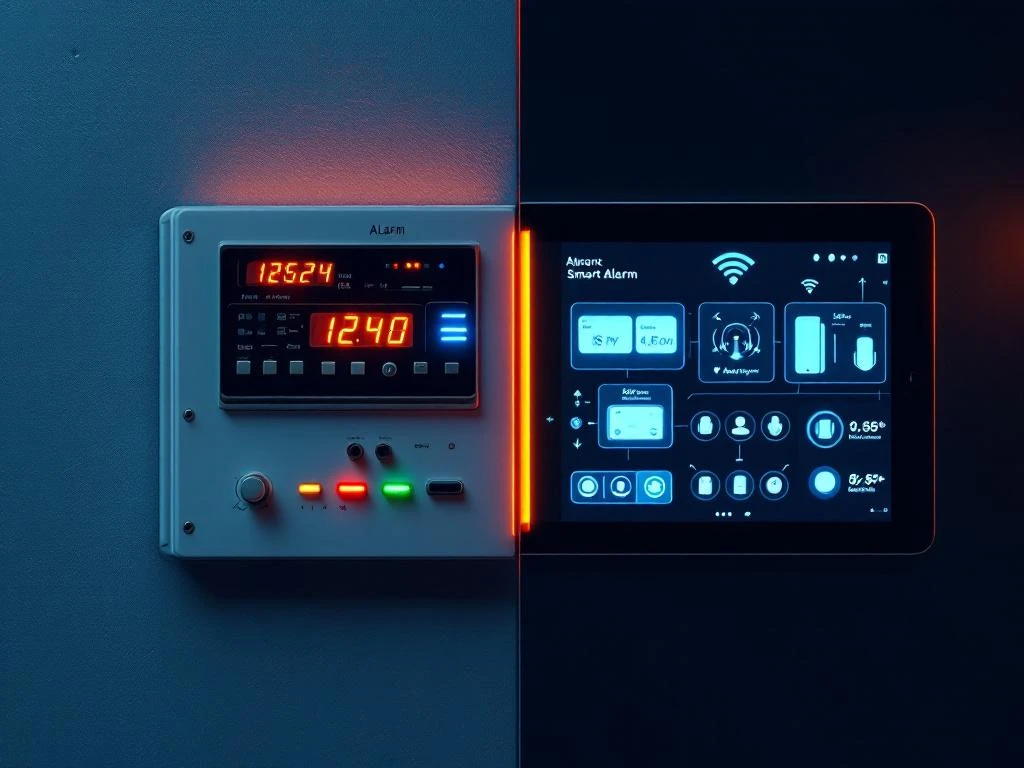 Hoe verschilt een slim alarmsysteem van een traditioneel systeem?