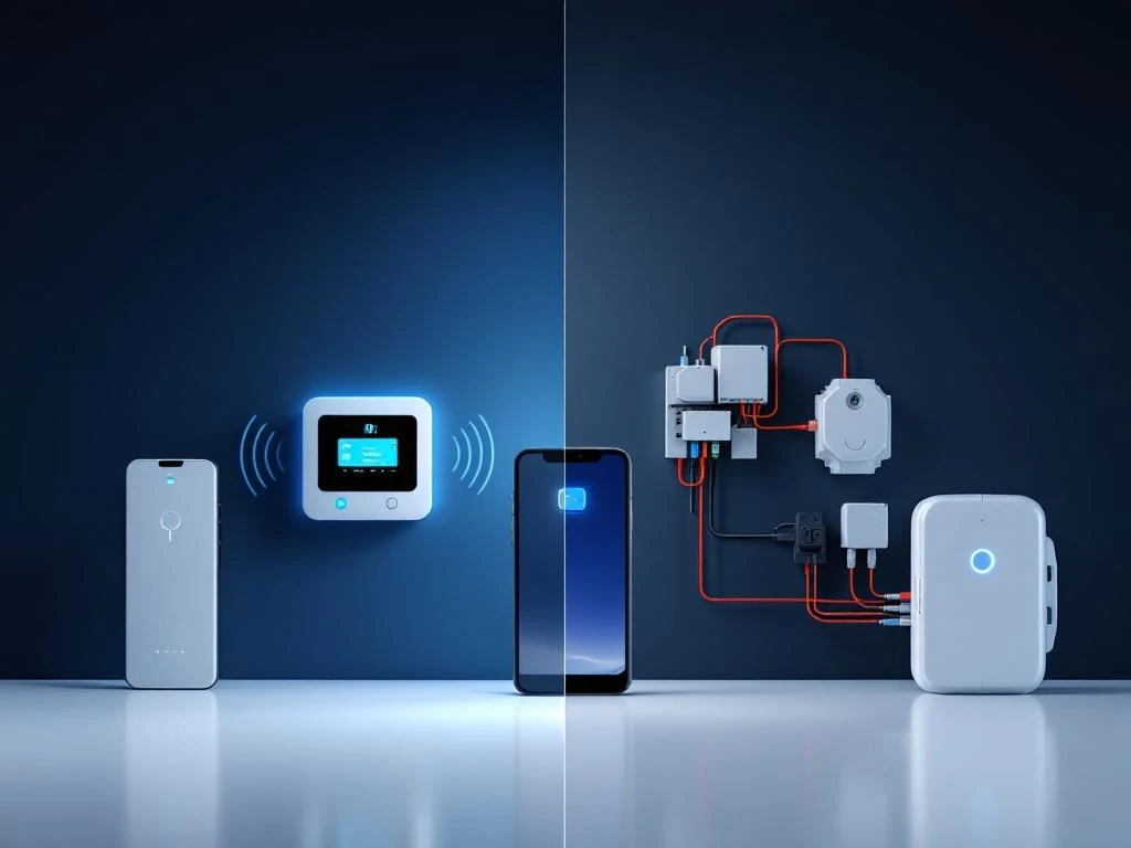 Wat is het verschil tussen een draadloos en bekabeld alarmsysteem?