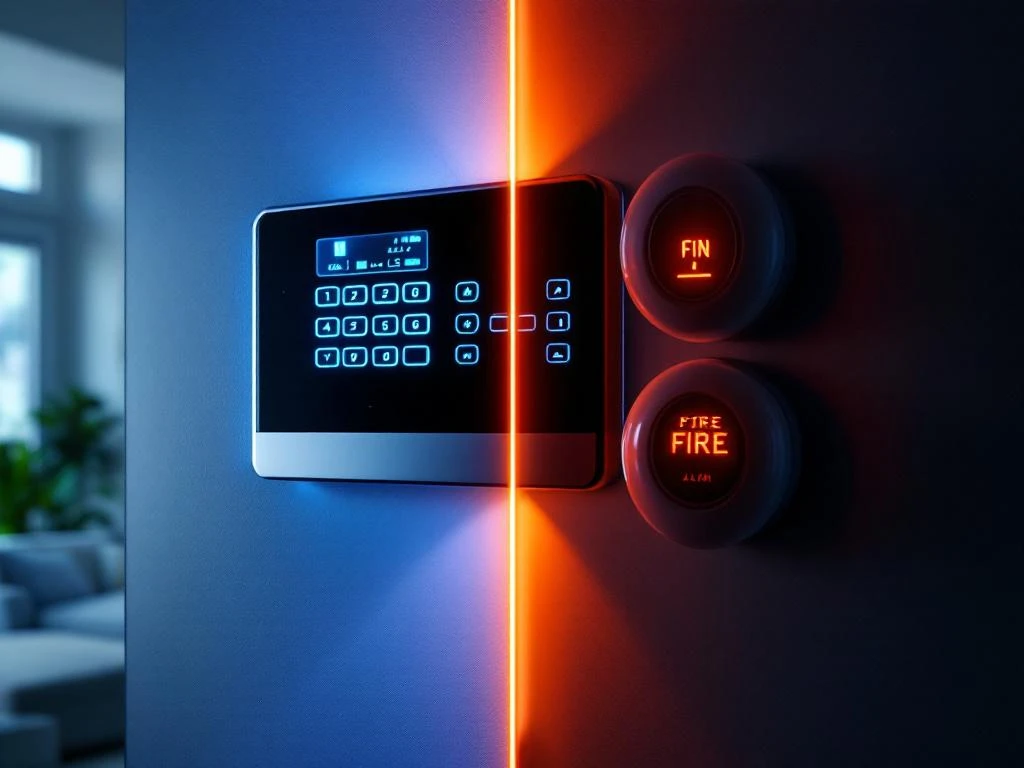 Wat is het verschil tussen een inbraak- en brandalarmsysteem?