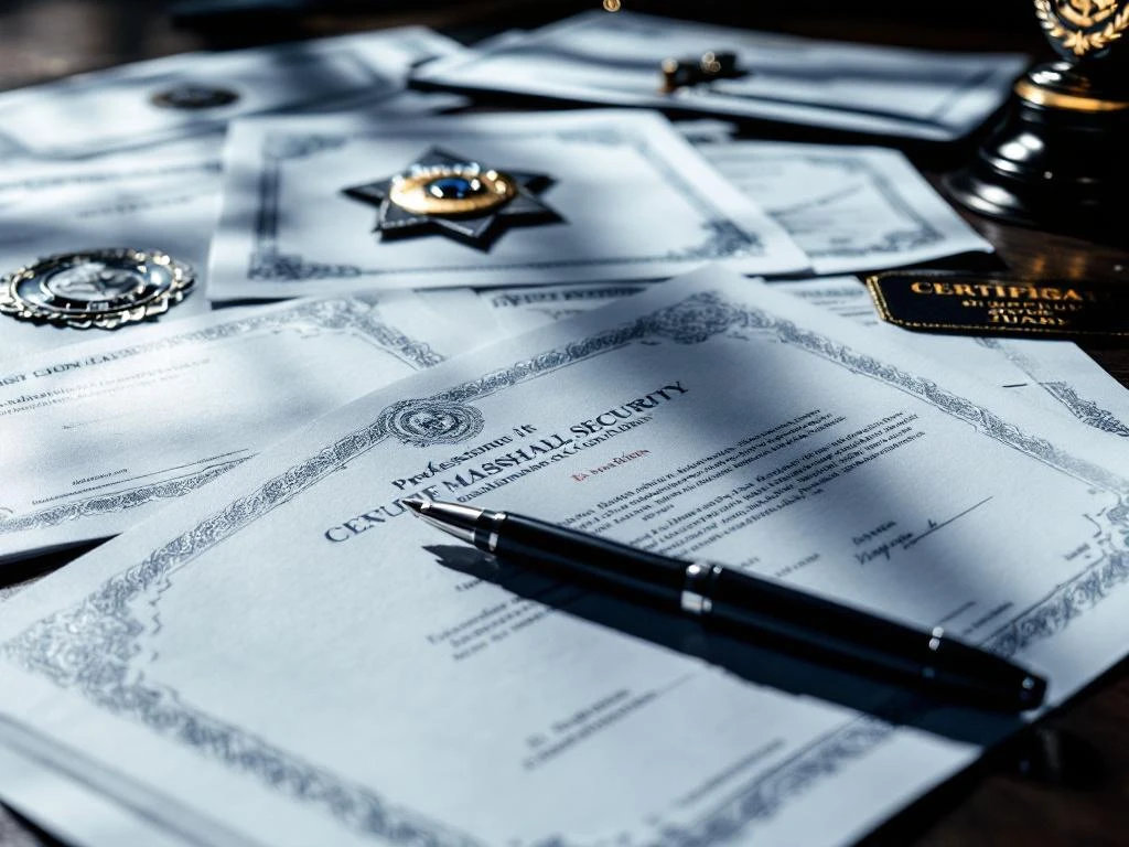 Welke certificaten moet een objectbeveiliger hebben?