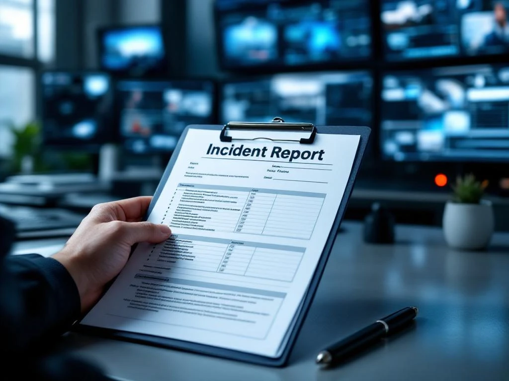 Hoe rapporteer je geweldsincidenten in de beveiliging?