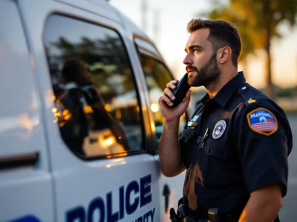 Hoe werkt de communicatie tussen mobiele surveillance en de bedrijfseigenaar na een incident?