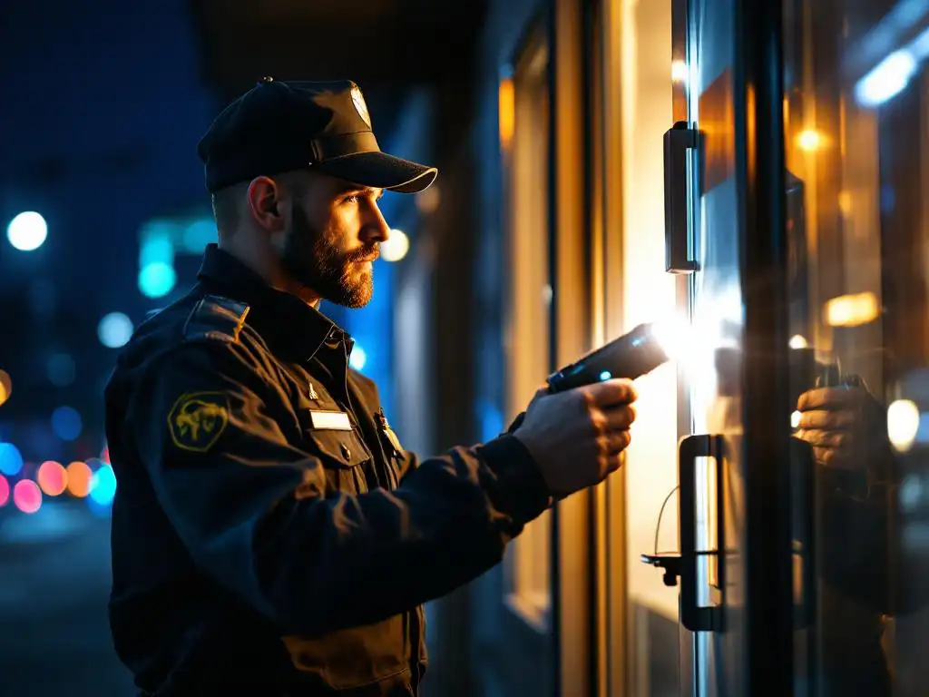 Hoe werkt een brand- en sluitronde bij mobiele surveillance?